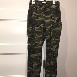 Vibrant MIU Camo Joggers